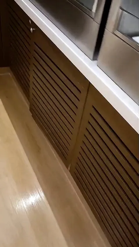 Korean marble buffet counter, restaurant fit-out — photo 3