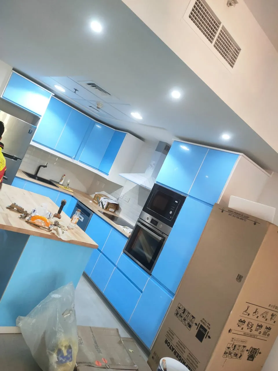 Custom kitchen cabinetry installation, Dubai villa — photo 42