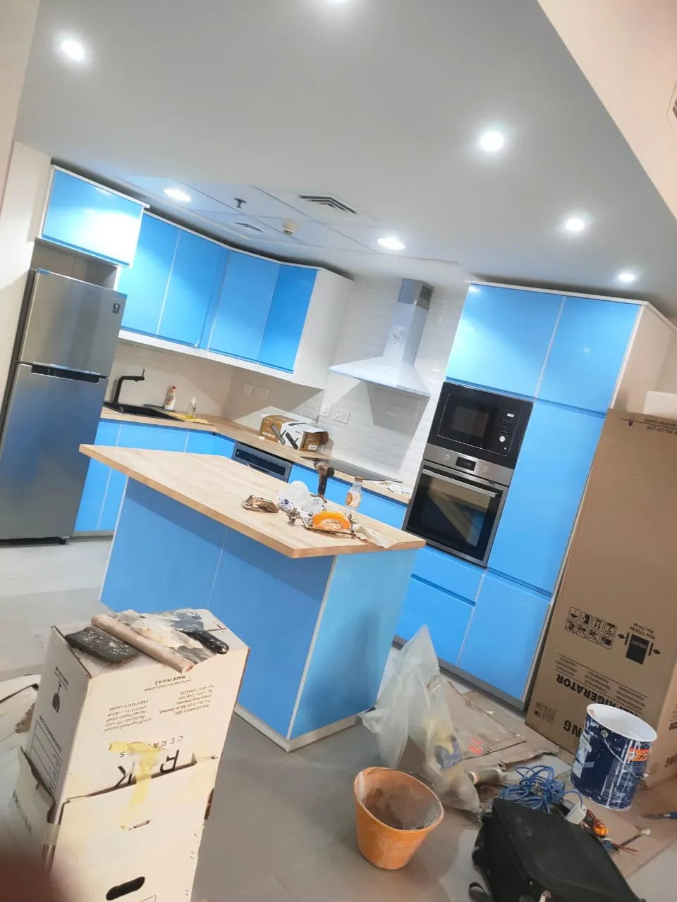 Custom kitchen cabinetry installation, Dubai villa — photo 43