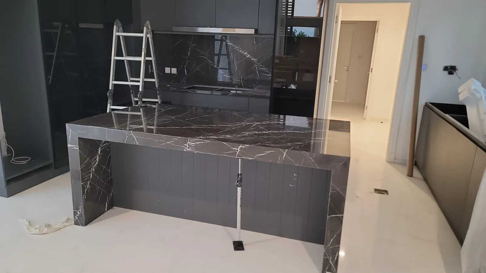 Custom kitchen cabinetry installation, Dubai villa — photo 46