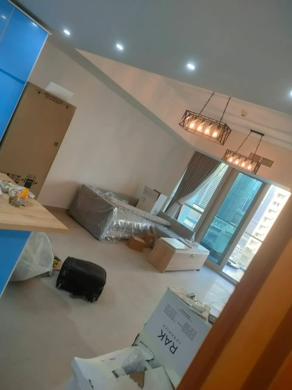 Living room interior finish, Dubai villa interior fit-out — photo 1