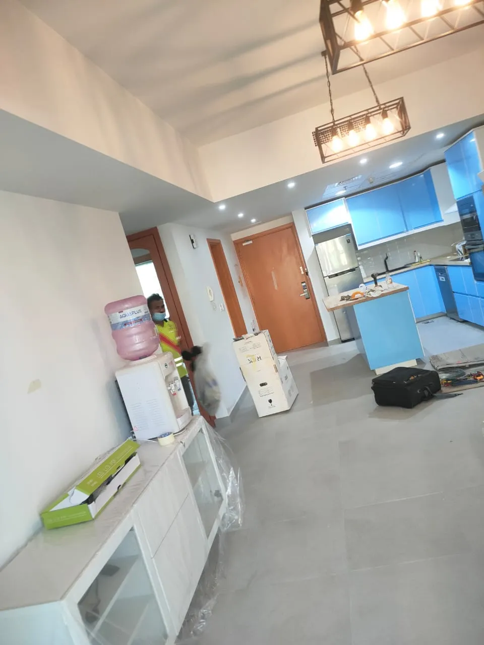 Living room interior finish, Dubai villa interior fit-out — photo 2