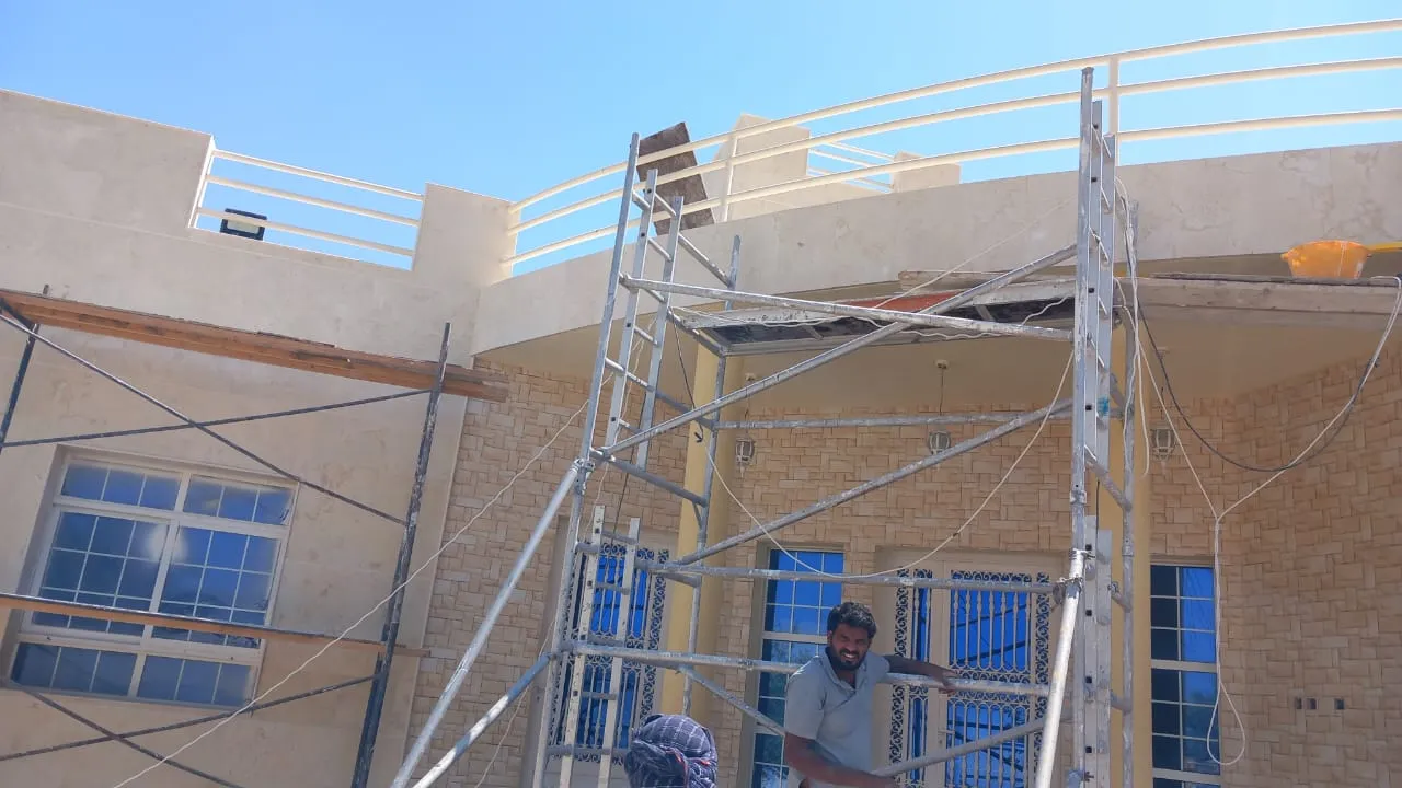 Villa construction in progress, Dubai villa construction site — photo 4