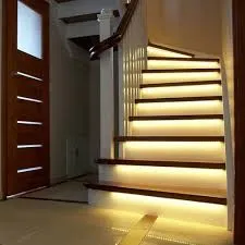 Wood staircase installation, Dubai villa interior fit-out — photo 2